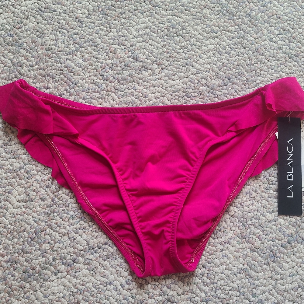 Nwt. La Blanca bikini bottom. Sz 10